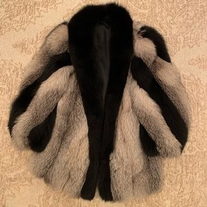 real fox fur jacket